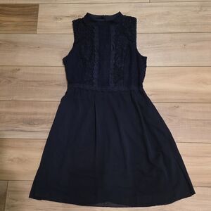 Maurices Navy Lace Midi Dress